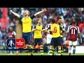 Arsenal celebrate on pitch after FA Cup win (2015) | Inside Access