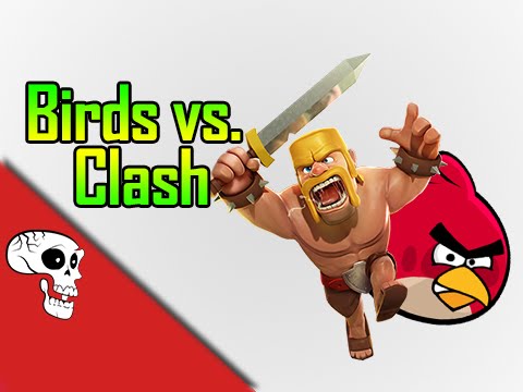 Video thumbnail for Angry Birds vs Clash of Clans