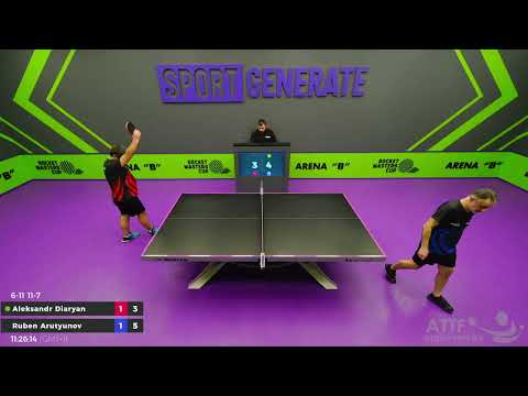 Table Tennis | A.Diaryan - R.Arutyunov | 22.12.2025 11:15 (CET) | RMC 33492718