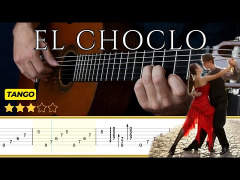 EL CHOCLO (Tango) 🎸 Ángel Villoldo || Tutorial para Guitarra Clásica + TABS