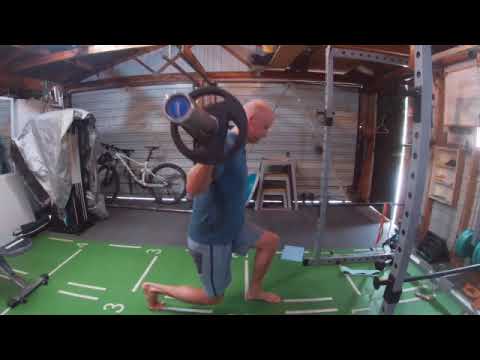 Gym Exercise - lunge 3 ways