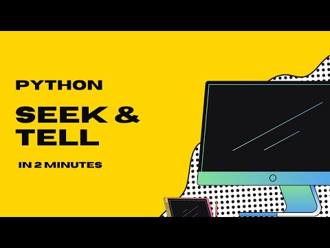 Understanding Python's seek() and tell() Functions for Navigating Files in Python | 2MinutesPy