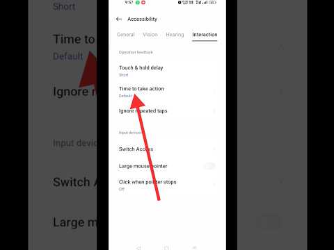 Autoclick (dwell timing) Accessibility Secret Features | Input Device #shorts #youtubeshorts #mobile