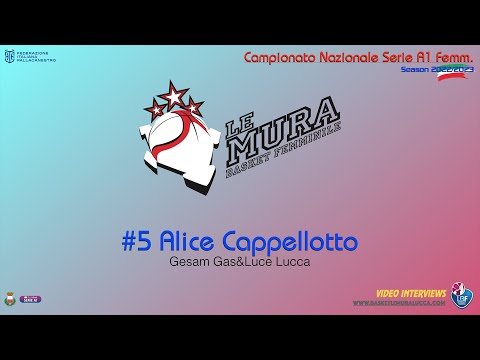 Post Game: #5 Alice Cappellotto - 06 Nov 2022