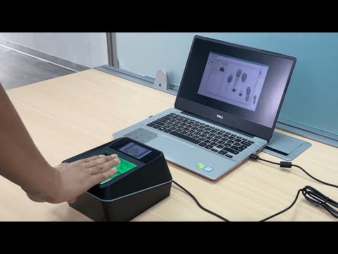 Easy Live Scan Fingerprinting with Aratek A900 FBI FAP 60 Fingerprint Scanner