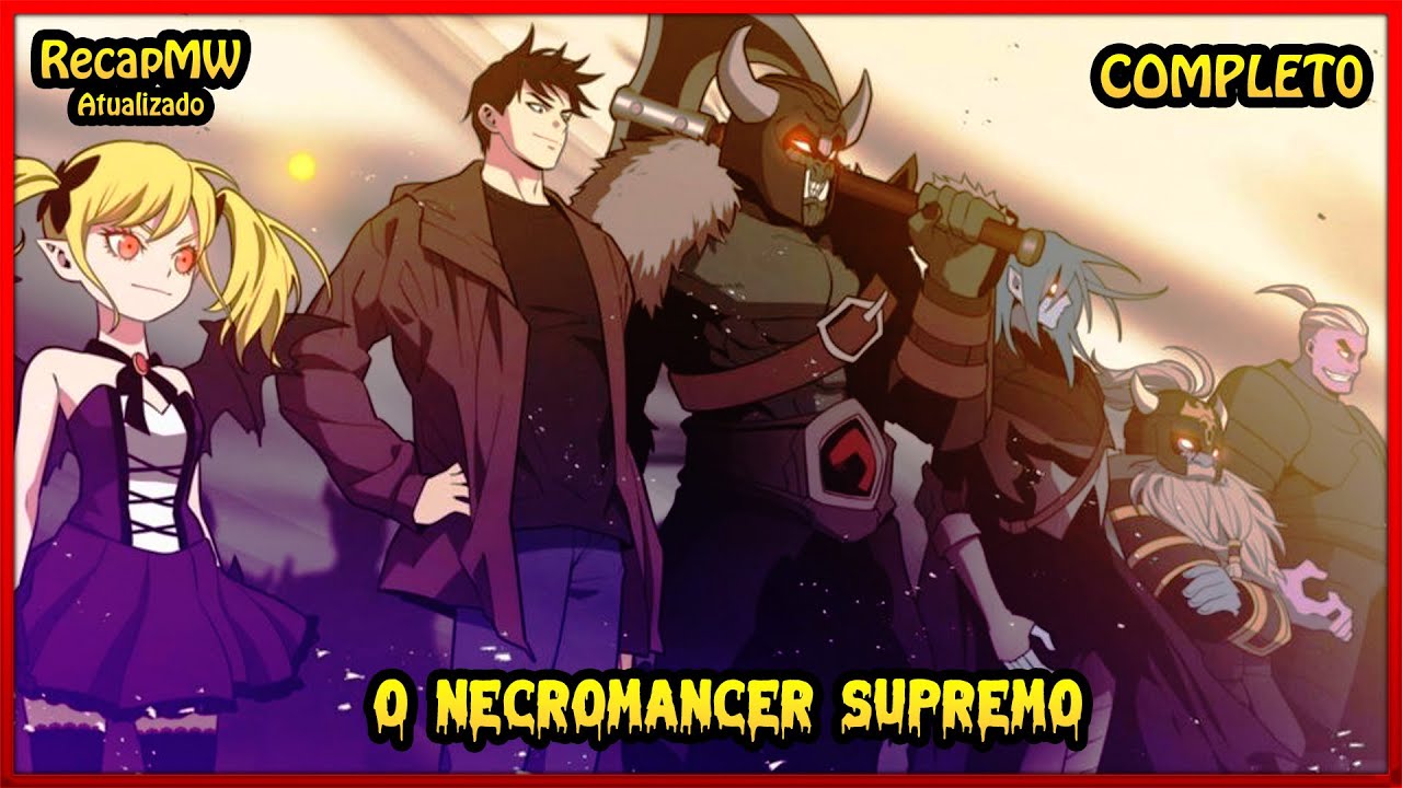 Após se TORNAR NECROMANTE SUPREMO em OUTRO MUNDO ele Retorna 20 anos DEPOIS para Dominar A TERRA