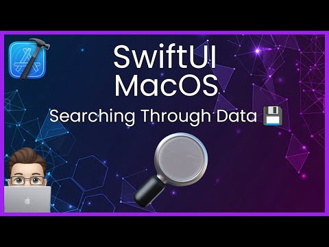 SwiftUI SwiftData Search macOS - Search Through Saved Data