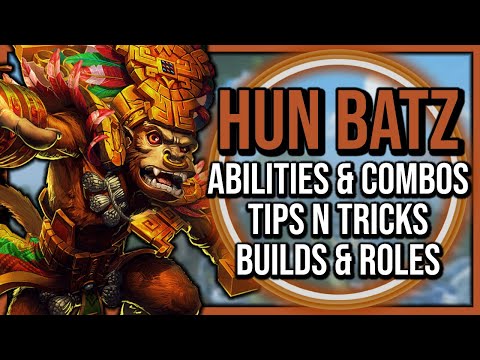 How To Play HUN BATZ Like A GOD In SMITE 2 - Builds, Tips & More!