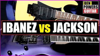 Video thumbnail for Jackson Dinky VS Ibanez RG - Comparison & Demo by Ben Powers Guitar