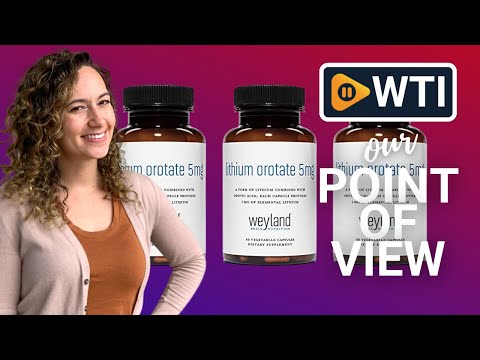 Lithium Orotate Supplements - WTI product video review