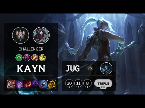 Kayn Jungle vs Karthus - BR Challenger Patch 10.15