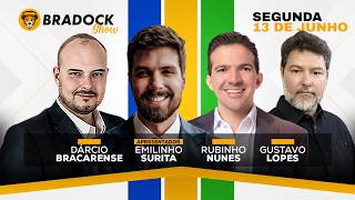 Bradock Show 13/07/26 - EMILINHO SURITA, DÁRCIO BRACARENSE, RUBINHO NUNES E GUSTAVO LOPES