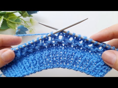 You won't Believe how Beautiful  and Easy this Knitting Pattern is!