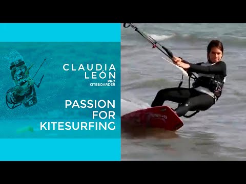 Claudia León PASSION FOR KITESURFING