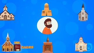 God Shows Way Through John | Animated Children Bible Stories | New Testament | Holy Tales Stories
