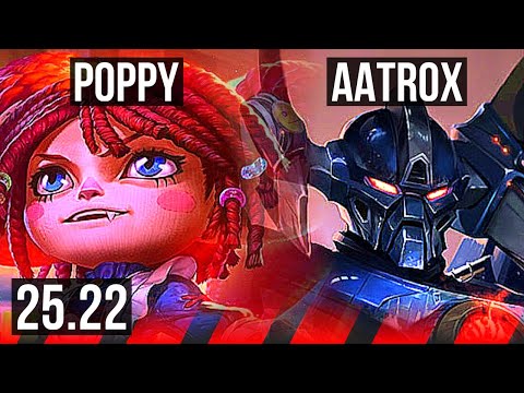 POPPY vs AATROX (TOP) | 6/1/3 | KR Master | 25.22