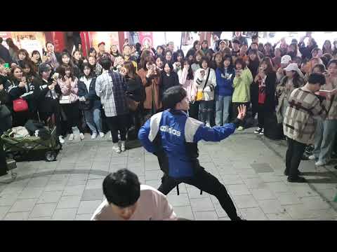 맥스(MAXXAM,MYM-오새봄(OhSaeBom))/ 에너제틱(Energetic) - Wanna One(워너원) 20191102 홍대버스킹