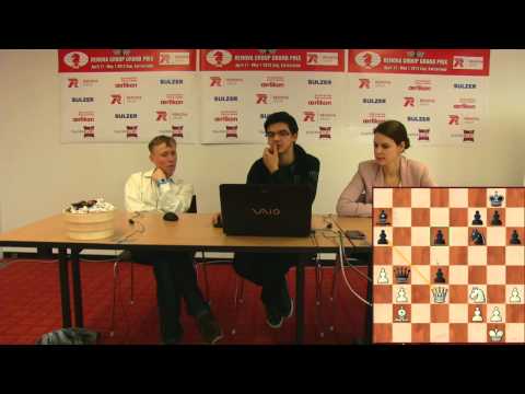 Press Conference Round 4: Ruslan Ponomariov (UKR) - Anish Giri (NED)