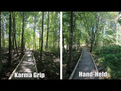 GoPro Hero 6 Handheld vs Karma Grip Comparison