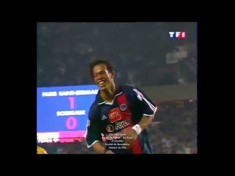 PSG - Bordeaux | Coupe de France - 1/2 finale | 27.04.2003 | Doublé de Ronaldinho