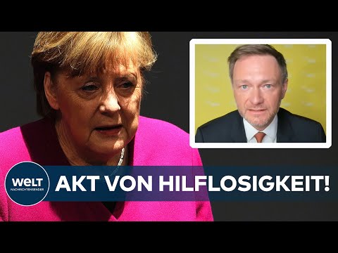 CORONA-CHAOS: "Das ist ein Akt von Hilflosigkeit!" - Christian Lindner, FPD-Chef I WELT Interview