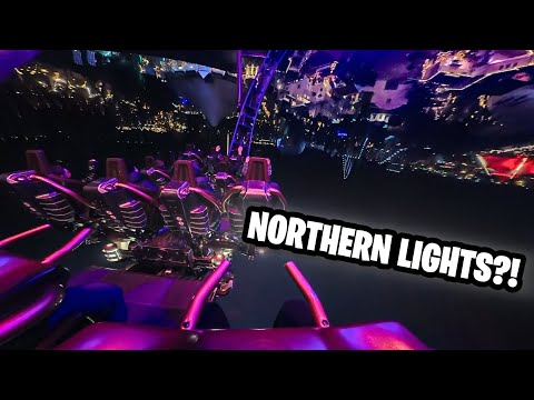 INSANE Coaster Ride Under the Northern Lights | Voltron – Europa-Park