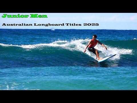 Junior Mens Final highlights - Australian Longboard Titles 2025