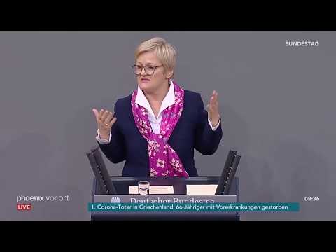 Renate Künast gibt finanzielle Förderung der Antifa zu und verlangt sogar mehr davon