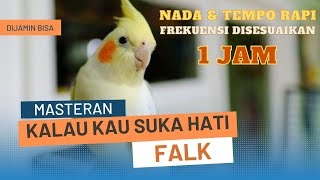 Download lagu Masteran Falk/Parkit Australia siul Kalau kau suka hati full 1 jam || Cockatiel Singing mp3