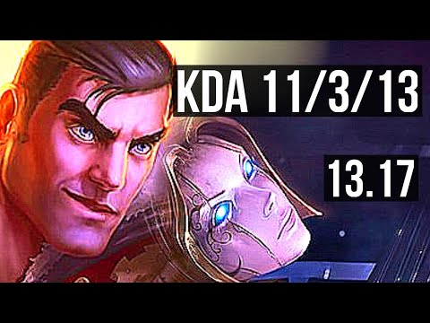 JAYCE vs ORIANNA (MID) | 11/3/13, 400+ games, Godlike | KR Master | 13.17
