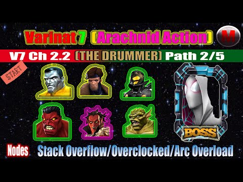 Variant 7 Ch 2.2 Path 2/5 (Stack Overflow/Overclocked/Arc Overload) - Marvel Contest of Champions