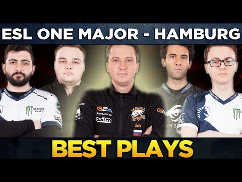 BEST PLAYS - ESL One Major Hamburg 2017 [Dota 2]