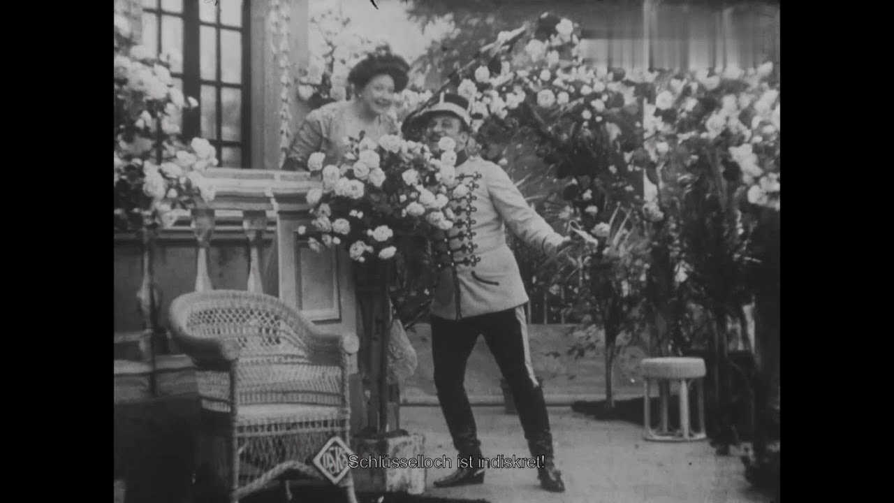 Der Mann mit den drei Frauen: Liebchen, komm in mein Stübchen (1908) Alfred Duskes Cinophon Fabrik