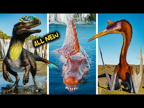 Every Dinosaur, Marine & Flying Reptile in Jurassic World Evolution 3 | All 90 Species Showcase
