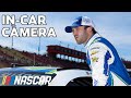 Suarez's run to the finish at Auto Club Speedway | NASCAR In-Car Camera