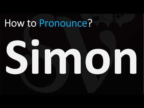 How to Pronounce Simon? (CORRECTLY)