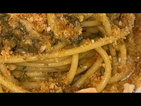 Pasta with sardines and fennel, Palermo-style (pasta chi sàiddi)