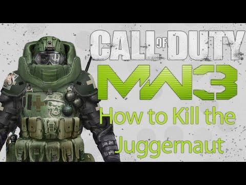 MW3: How to Kill the Juggernaut the Easy Way