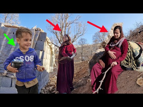 The battle for survival on the lonely peaks; the bitter fate of Narges and Arsam😱🏔️🤰