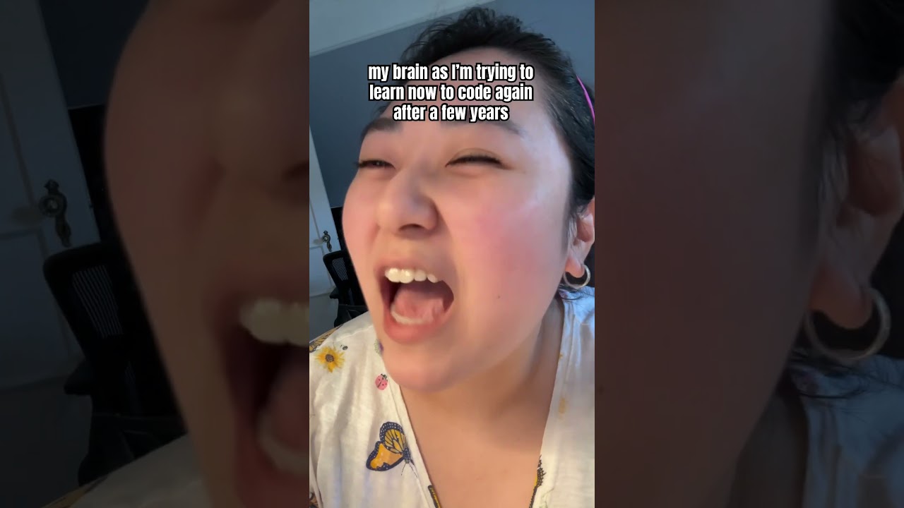 it’s been a few years since python and I have forgotten… everything #coding #tech #womenintech