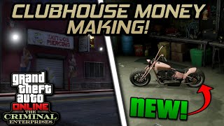 GTA Online: NEW Clubhouse MONEY MAKING Guide! | (Customer Bike Deliveries, Bar Passive Income!)
