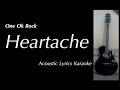 One Ok Rock - Heartache (Acoustic Lyrics Karaoke ...