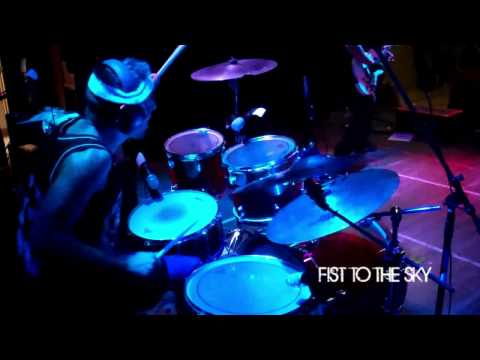 Fist to the Sky - Down Into Hell (Live Drum Cam)