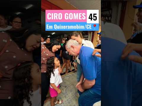 Pt.6| Chegada de Ciro Gomes na cidade de Quixeramobim/CE📍#shorts #eleições2026 #política #ceará