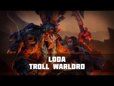 Loda (Troll Warlord) - Gameplay Dota 2 #MMR