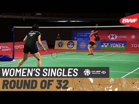 TOYOTA Thailand Open | Day 2: Yvonne Li (GER) vs. Natchananpon Roongpiboonsopit (THA)