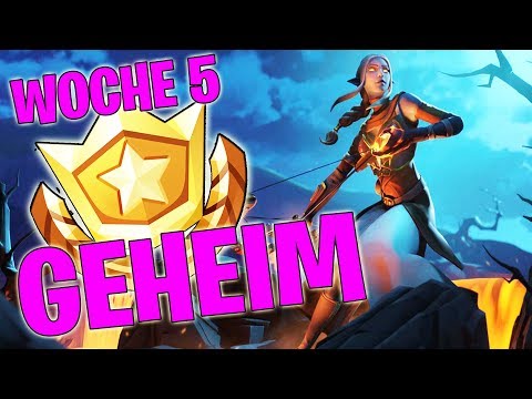 geheimer battle stern woche 5 season 8 level up fortnite battle royale deutsch - fortnite stern woche 3 season 8