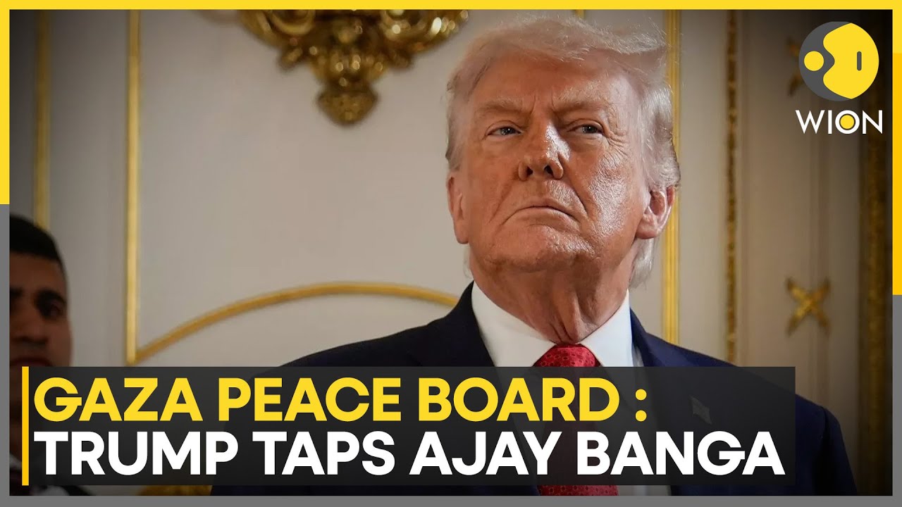 Trump Will Be Joined by Indian-Origin World Bank President Ajay Banga in His Gaza Board of Peace
