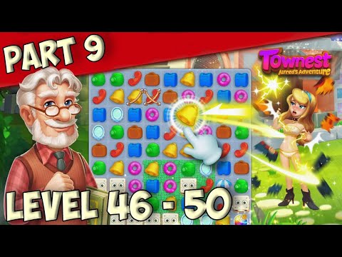 Townest Alfred's Adventure Level 46 - 50 [ Gameplay Story ] Part 9 HD