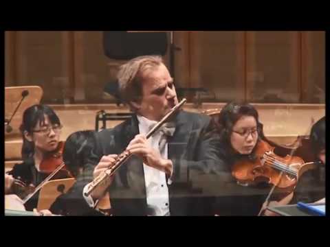 Andrea Griminelli plays Mozart's K 313 in G major Concerto for Flute and Orchestra in Singapore